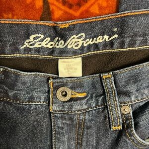 Eddie Bauer Men's Fleece Lined
Straight Leg Jeans